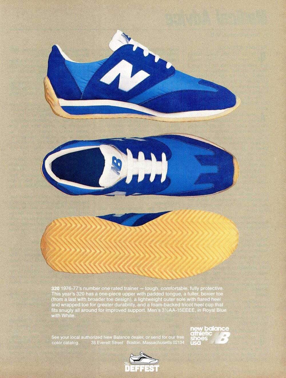new balance 320 — The Deffest®. A vintage and retro sneaker blog ...